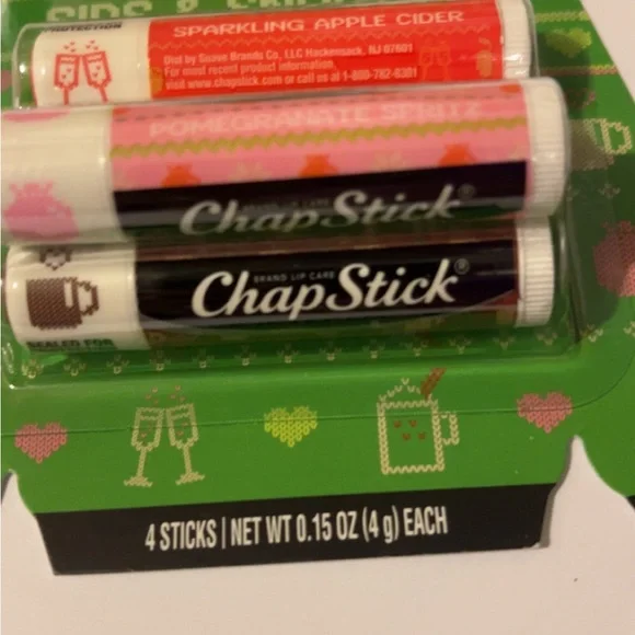 Chapstick Sips & Snuggles Lip Balm 4 pack - Picture 3 of 5